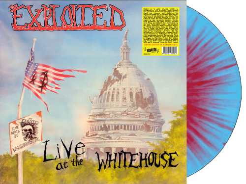 EXPLOITED „Live At The Whitehouse“ LP