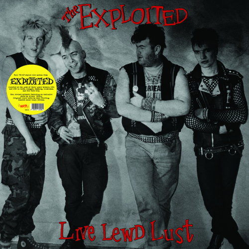 EXPLOITED „Live Lewd Lust“ LP