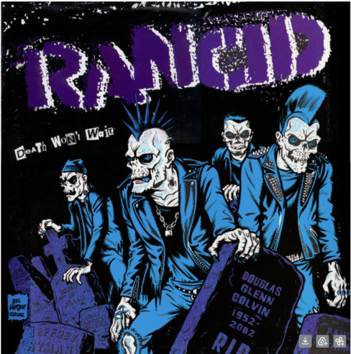 RANCID "Death Won´t Wait" LP