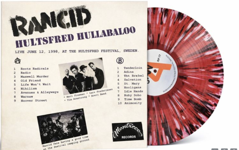 RANCID "Hultsfred Hullabaloo" LP
