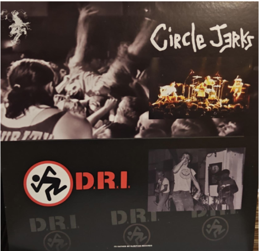 CIRCLE JERKS vs. DRI "Live In Detroit 1990 / Demos 1982" Split-LP