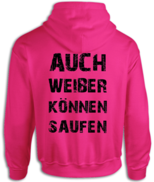 PÖBEL & GESOCKS "Auch Weiber..." KAPUZI / HOODIE