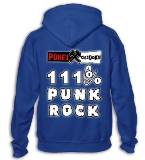 PÖBEL & GESOCKS "Rock'n'Roll Rebell" KAPUZI / HOODIE
